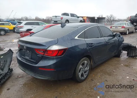 2020 Honda Insight Ex из США, поврежденный, VIN 19XZE4F59LE012971